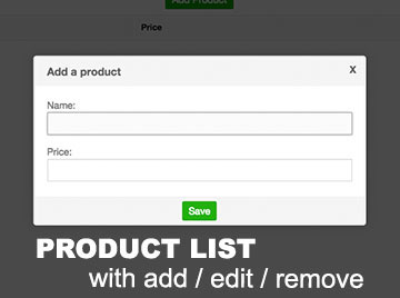 Product List Example